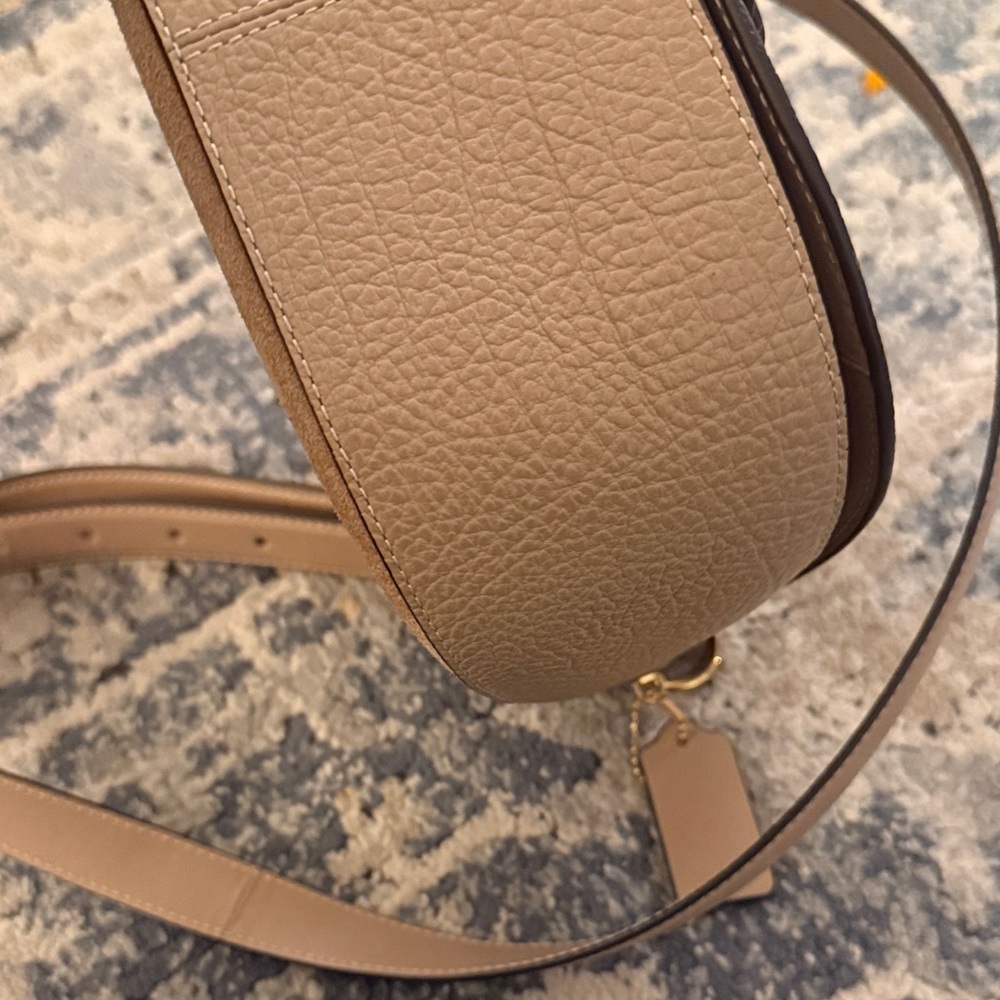 Coach 2 way suede/ leather bag - Picture 6 of 16